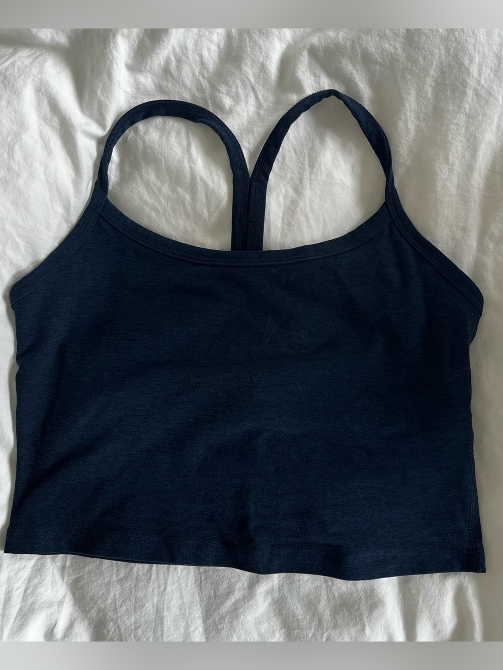 Women's Beyond Yoga Navy Cropped Tank